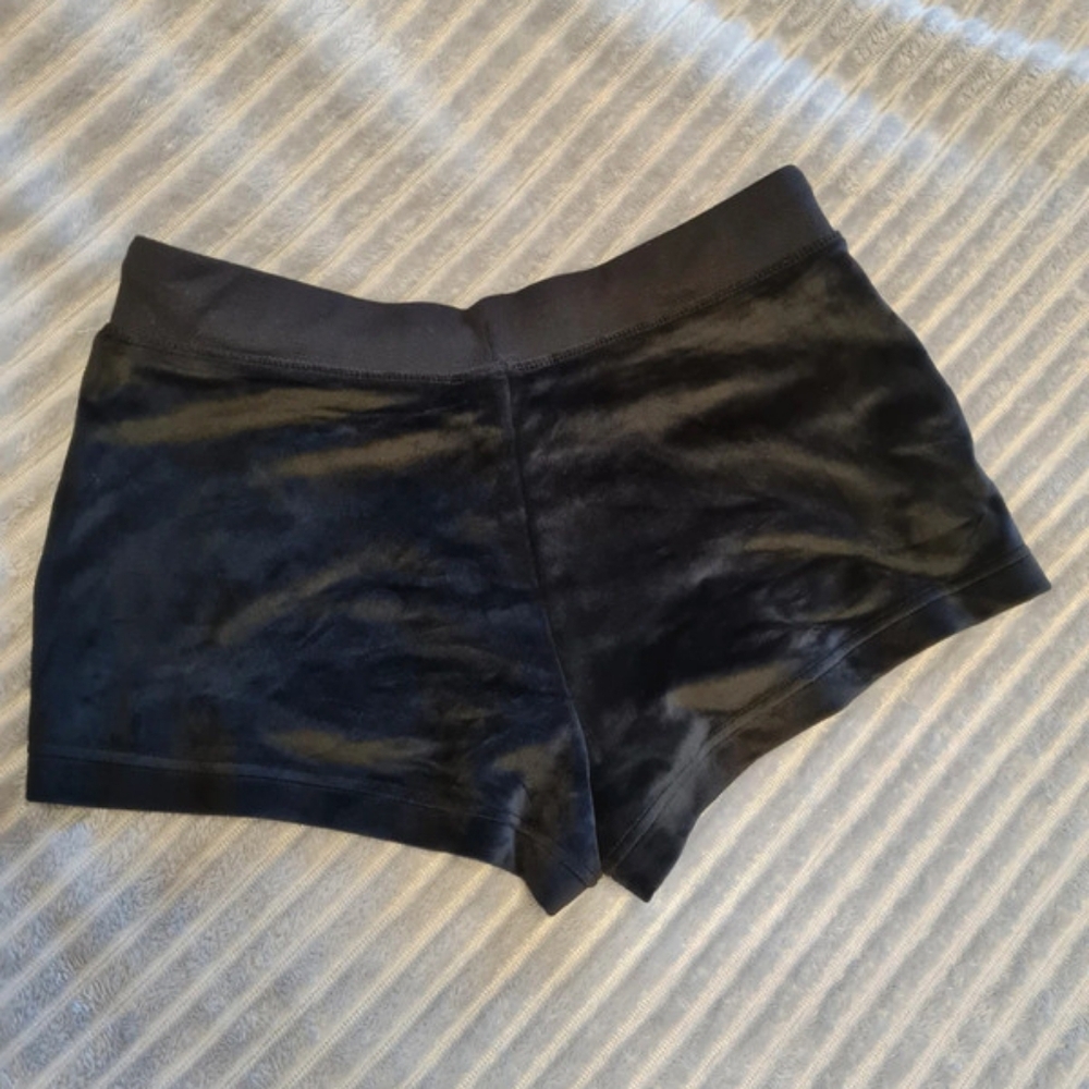Black Velvet Women's Shorts